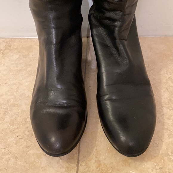 Stuart Weitzman mainline hidden wedge over knee boots - Picture 2 of 15